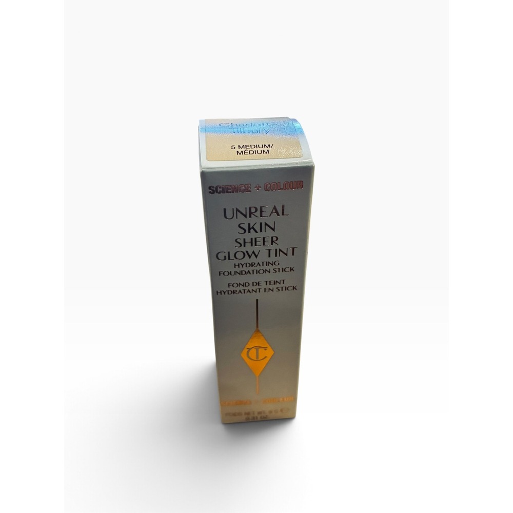 Charlotte Tilbury Unreal Skin Sheer Glow Tint 5 Medium New in Box